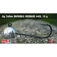Red Bass - Jig koule Teflon invisible 4/0 - 15g