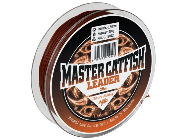 Giants fishing Šňůra sumcová Master Catfish Leader 0,80mm/20m