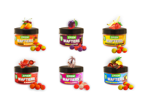 ZFISH - Vyvážené Boilies Balanced Wafters 12mm