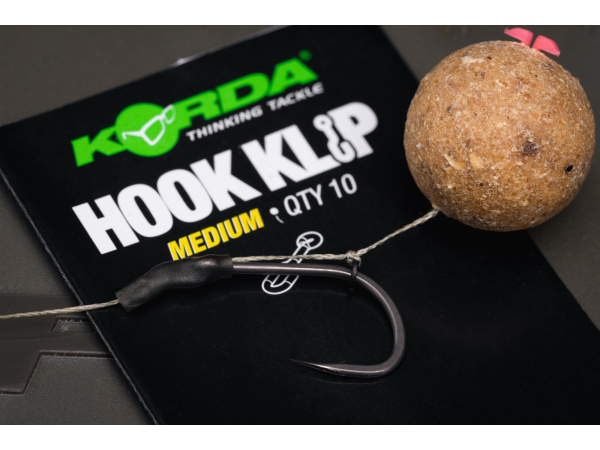 KORDA Karabinka Hook Klip Medium 10 ks