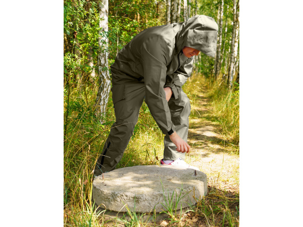 PROS - Pánská AquaAIR 2L bunda, model 285 Khaki