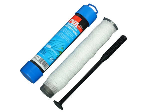 Giants Fishing - PVA punčocha v tubusu s pěchovadlem Micromesh 25mm/8metr
