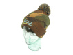 Aqua Kulich Camo Bobble Hat