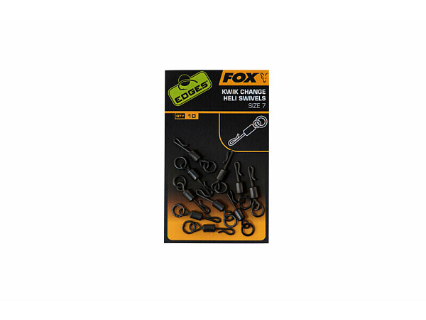 Fox obratlík EDGES Kwik Change Heli Swivels - Size 7