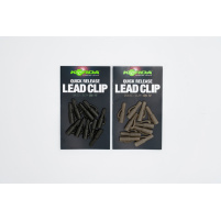 KORDA Závěsky Quick Release Lead Clips 10ks Weed / Silt