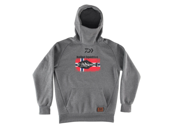 DAIWA - Mikina D-Vec Hoodie halibut expedition grey 