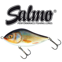 Salmo - Wobler Slider sinking 10cm - Real roach