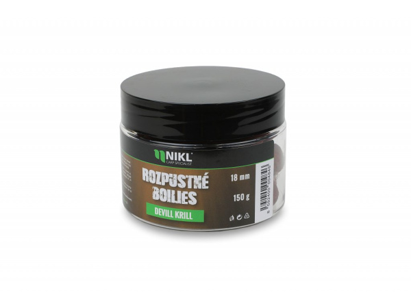 Karel Nikl - Rozpustné boilies Devill Krill 150g