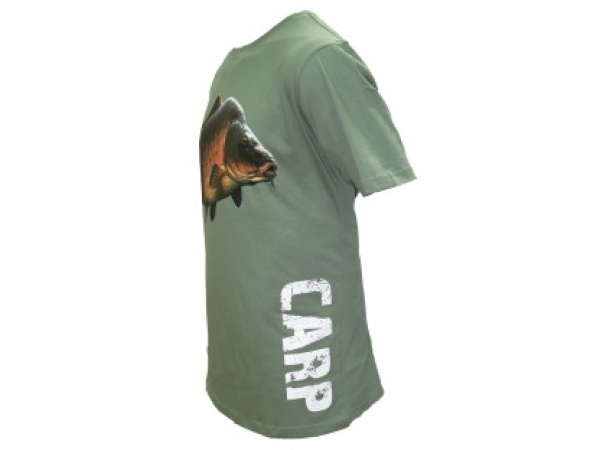 Zfish Tričko Carp T-Shirt Olive Green