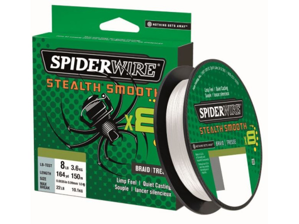 SPIDERWIRE - Šňůra Stealth smooth 8 - Translucent