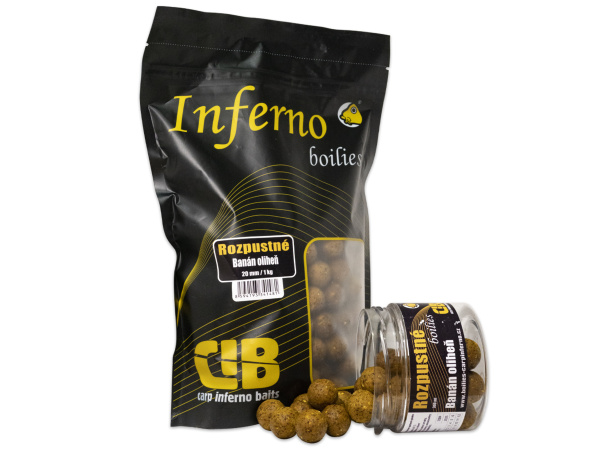 Carp Inferno - Boilies Rozpustné Nutra Line 1kg 20mm