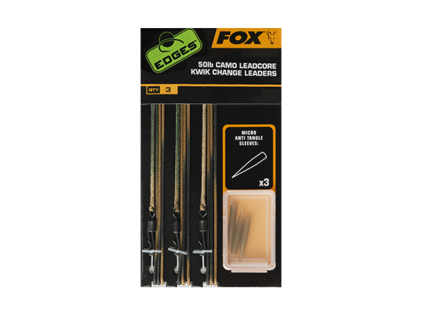 FOX - Hotová olověná montáž s quick change obratlíkem 50lb bal. 3ks