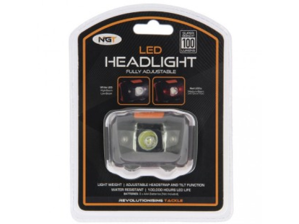 NGT Čelovka LED Headlight Cree 01