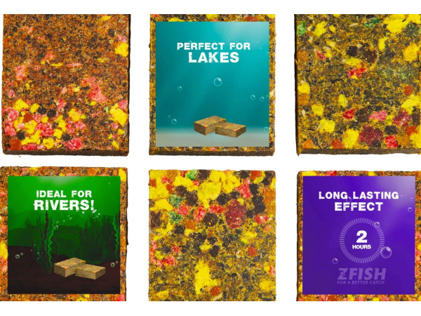 ZFISH - Zakrmovací Brikety 220g