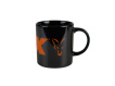Fox hrnek Collection Mug Black/Orange