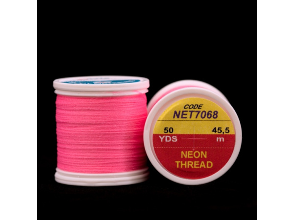 HENDS - Nit neon Thread 45,5m - Růžová