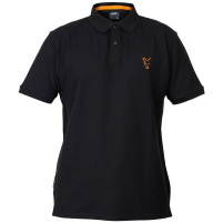 FOX - Tričko Polo Black/orange 2019