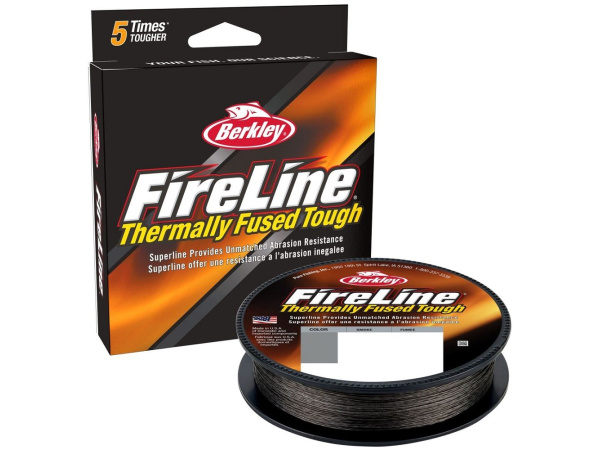 BERKLEY - Šňůra Fireline fused original 150m - Smoke