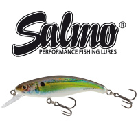 Salmo - Wobler Slick stick floating 6cm - real holographic shad