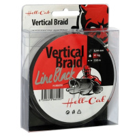 Hell-Cat Splétaná šňůra Braid Line Vertical Red 0.44mm / 41kg, 150m
