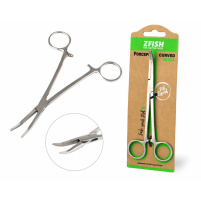 ZFISH Pean Zahnutý Forceps Curved - Velikost 15cm
