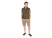 Fox Collection LW Jogger Short - Tan Ltd