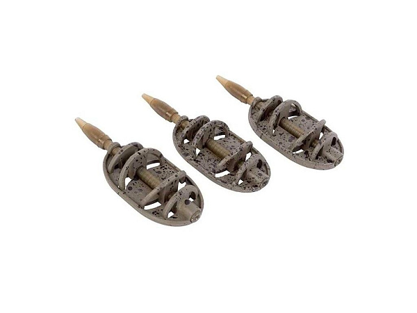 PRESTON INNOVATIONS - Krmítko ICS In-line dura flat method Xlarge - 90g