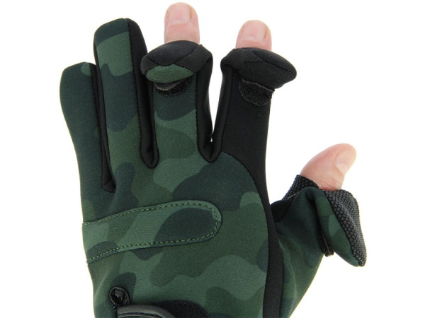 NGT - Neopren Rukavice Camo Gloves