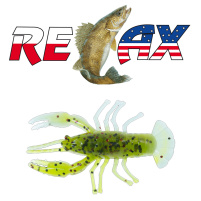 Relax - Gumová nástraha Crawfish 2 - Barva L093 - blister box 4ks - 5,5cm