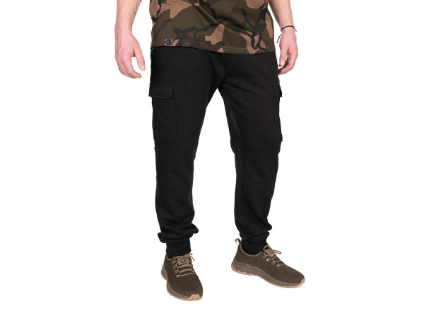 Fox tepláky LW Black/Camo Combat Joggers