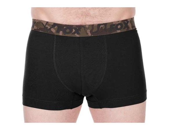 Fox Boxer Shorts - Khaki/Black