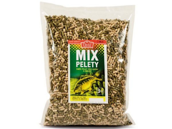 Chytil - Mix pelety granulované 5mm 3kg 