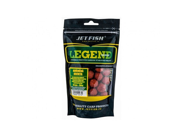 JET FISH Legend Range boilie Kořeněná kreveta