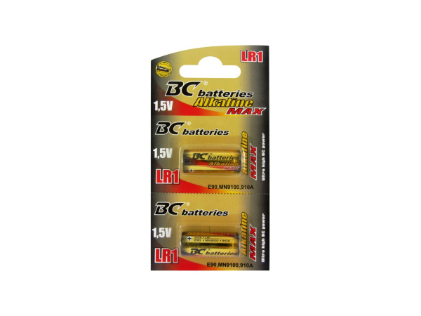 BC - Baterie - Alkaline Max  - 1,5V - LR1 - balení 1ks