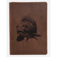 MERCUCIO - Pouzdro na rybářské doklady Kapr hlava