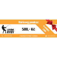 Dárkový poukaz Prodejna 500 Kč