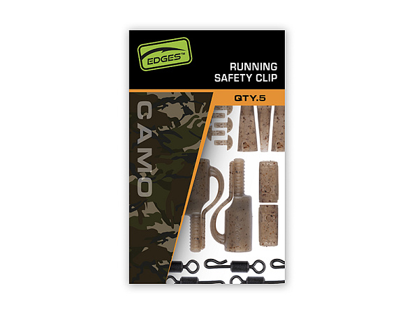 Fox Závěsky Edges Camo Running Safety Clip Kit