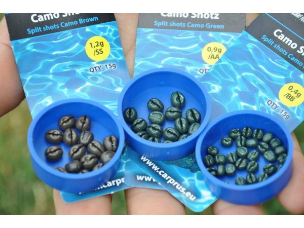 Carp´R´Us - Camo Shotz zátěžové broky