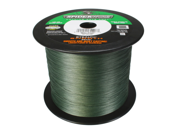 SPIDERWIRE - Šňůra Stealth smooth 8, 0,08mm, 7,3kg, zelená, 150m - VÝPRODEJ