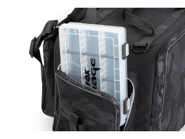 FOX - Taška na přívlač Rage VOYAGER CAMO Large Stackerg + 7 plast. boxů