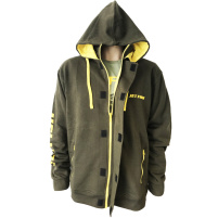 JET FISH - Mikina se zipem zelená vel. L