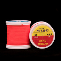 HENDS - Nit neon Thread 45,5m - Fluo červená