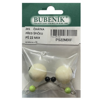 Bubeník - Číhátko před špičku 22mm, 2ks barva fosfor