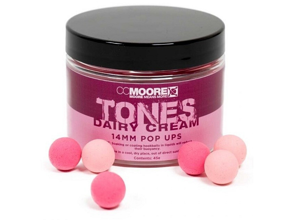 CC Moore - POP UPS Tones Dairy Cream, 14mm, 45ks