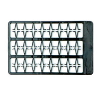 Mivardi Zarážky na boilies V střední (hnědé - 2x48ks)