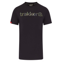 Trakker Products Trakker Tričko CR Logo T-shirt Black Camo - XXL