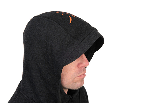 Fox Collection LW Hoody Black & Orange