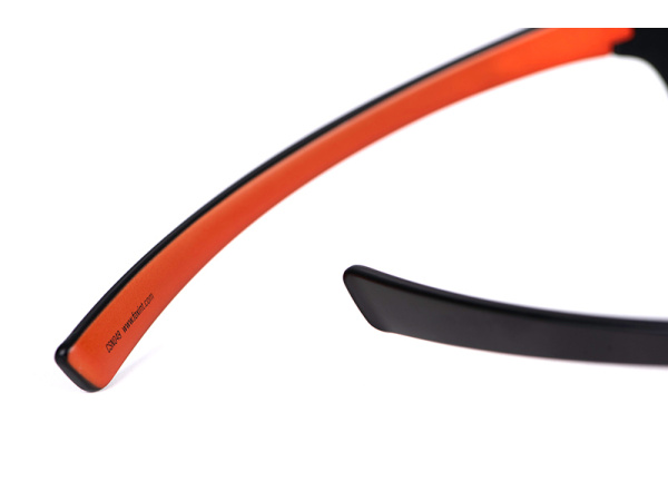 Fox Collection Wraps Black/Orange - Grey Lens