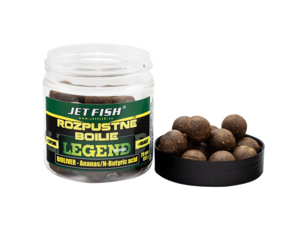 JET FISH - Rozpustné boilies LR 24mm 250ml