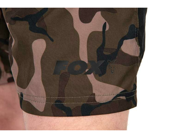 FOX - Koupací Kraťasy Black Camo LW